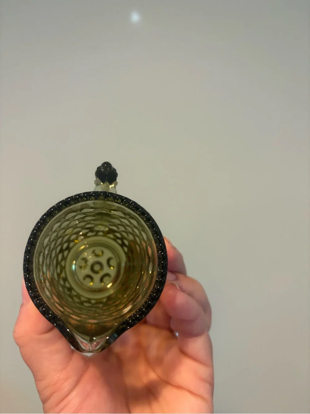 vintage Fenton Art Glass miniature creamer ✨